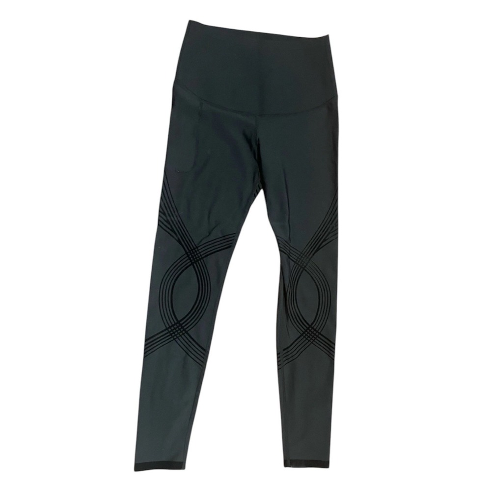 Fanka Women's Body Sculpt Lift n Curve 7/8 Leggings Black Small Pockets